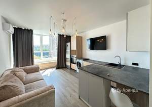 Студия квартира, на длительный срок, 28м2, 9/22 этаж