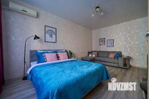 1-к квартира, посуточно, 44м2, 1/1 этаж