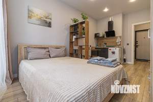 Студия квартира, посуточно, 20м2, 6/18 этаж