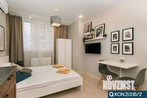 1-к квартира, посуточно, 24м2, 1/1 этаж