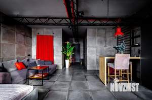 1-к квартира, посуточно, 45м2, 1/1 этаж