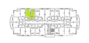 1-к квартира, на длительный срок, 38м2, 4/24 этаж