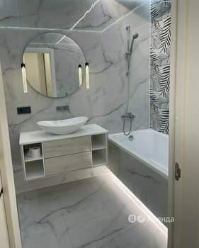 1-к квартира, на длительный срок, 44м2, 12/24 этаж