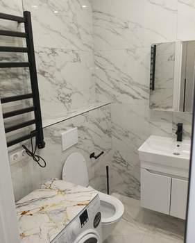 Студия квартира, на длительный срок, 28м2, 21/22 этаж