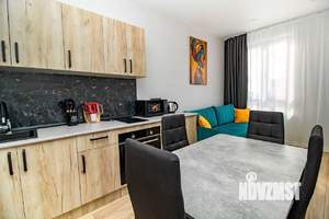 1-к квартира, посуточно, 44м2, 1/1 этаж