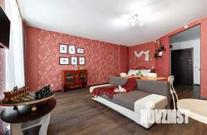 Студия квартира, посуточно, 52м2, 6/17 этаж