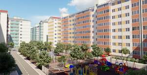 1-к квартира, на длительный срок, 37м2, 8/8 этаж