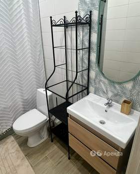 Студия квартира, на длительный срок, 28м2, 5/17 этаж