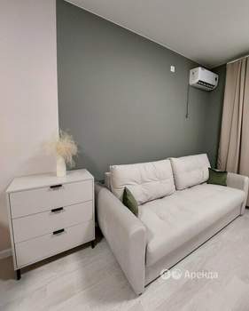 Студия квартира, на длительный срок, 27м2, 2/24 этаж