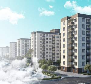 2-к квартира, на длительный срок, 53м2, 6/9 этаж