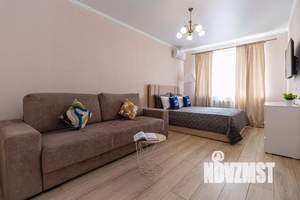 1-к квартира, посуточно, 40м2, 1/1 этаж