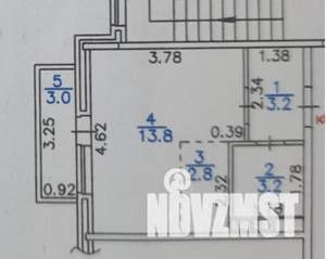 Студия квартира, на длительный срок, 22м2, 3/9 этаж
