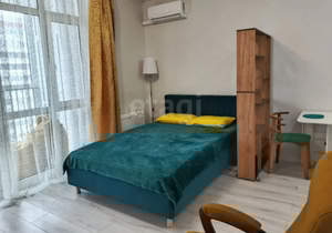 Студия квартира, на длительный срок, 28м2, 13/16 этаж