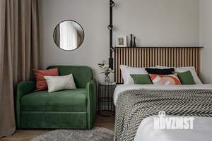 Студия квартира, на длительный срок, 25м2, 12/24 этаж