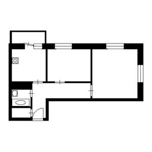 2-к квартира, на длительный срок, 50м2, 16/16 этаж