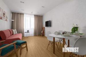 1-к квартира, посуточно, 47м2, 1/1 этаж