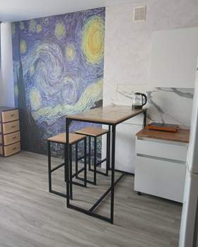 Студия квартира, на длительный срок, 23м2, 3/5 этаж