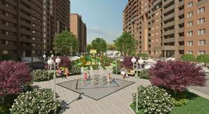 Студия квартира, на длительный срок, 23м2, 15/16 этаж