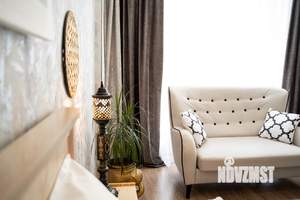 1-к квартира, посуточно, 43м2, 8/25 этаж