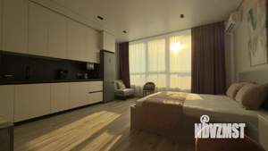 Студия квартира, посуточно, 35м2, 20/25 этаж