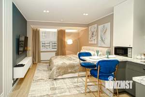 Студия квартира, на длительный срок, 23м2, 7/17 этаж