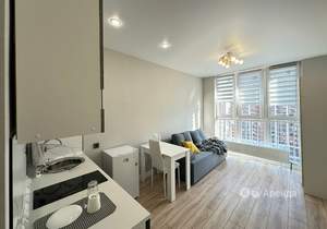 Студия квартира, на длительный срок, 20м2, 12/16 этаж