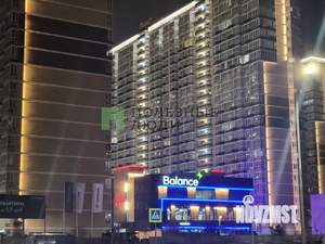 1-к квартира, на длительный срок, 38м2, 13/24 этаж