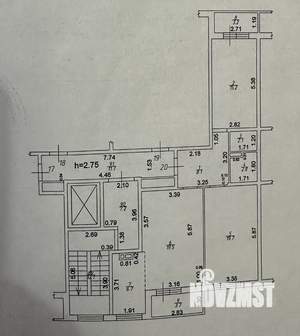 2-к квартира, на длительный срок, 80м2, 6/10 этаж