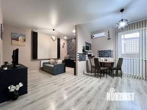 1-к квартира, посуточно, 47м2, 1/1 этаж