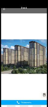 2-к квартира, на длительный срок, 47м2, 21/24 этаж