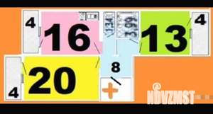 2-к квартира, на длительный срок, 70м2, 7/17 этаж