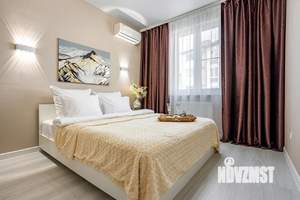 1-к квартира, посуточно, 40м2, 1/1 этаж