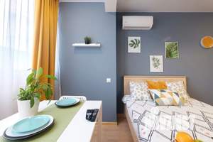 Студия квартира, посуточно, 25м2, 1/17 этаж