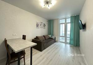 Студия квартира, на длительный срок, 33м2, 7/21 этаж