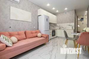 1-к квартира, посуточно, 48м2, 1/1 этаж
