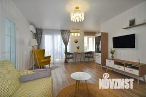2-к квартира, посуточно, 44м2, 1/1 этаж