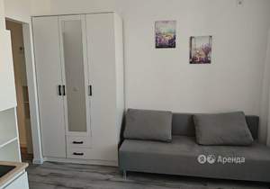 Студия квартира, на длительный срок, 18м2, 10/16 этаж