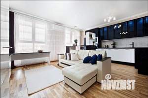 1-к квартира, посуточно, 41м2, 1/1 этаж