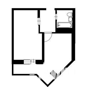 1-к квартира, на длительный срок, 41м2, 13/19 этаж