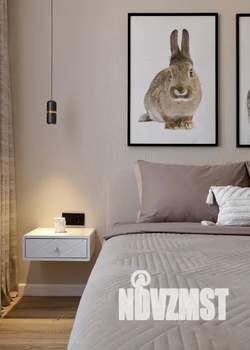 1-к квартира, посуточно, 42м2, 9/24 этаж