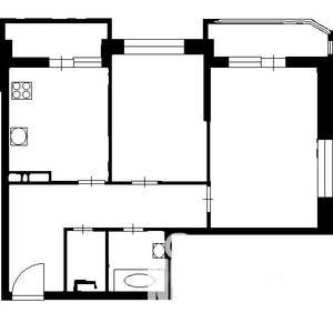 2-к квартира, на длительный срок, 62м2, 3/17 этаж