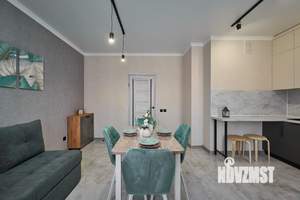 1-к квартира, посуточно, 48м2, 9/17 этаж