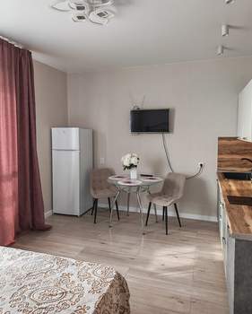 Студия квартира, на длительный срок, 26м2, 15/17 этаж