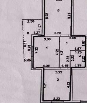 2-к квартира, на длительный срок, 60м2, 1/3 этаж