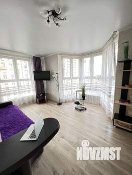 1-к квартира, посуточно, 45м2, 11/24 этаж