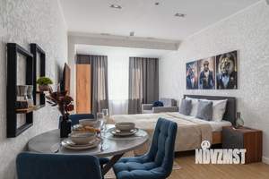 1-к квартира, посуточно, 26м2, 1/1 этаж