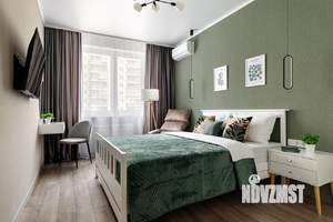 1-к квартира, на длительный срок, 43м2, 5/18 этаж