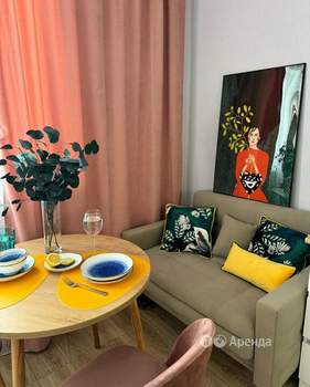 Студия квартира, на длительный срок, 29м2, 10/15 этаж