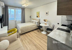 Студия квартира, на длительный срок, 23м2, 11/16 этаж