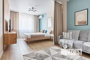 1-к квартира, посуточно, 38м2, 12/21 этаж